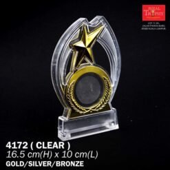 PLASTIC STAND (4172-CLEAR)