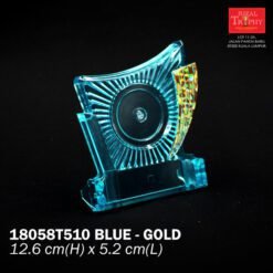 PLASTIC STAND (18058T510 BLUE-GOLD)