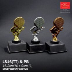 PIALA BAJET PING PONG LS16TT (BLACK)