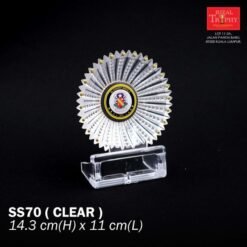 PLASTIC STAND (SS70-CLEAR)