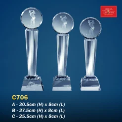 Crystal Trophy C706