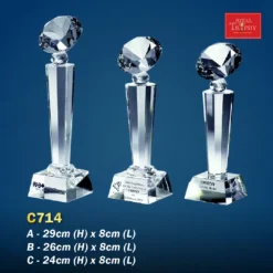 Crystal Trophy C714