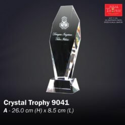 Crystal Trophy 9041