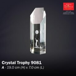 Crystal Trophy 9081