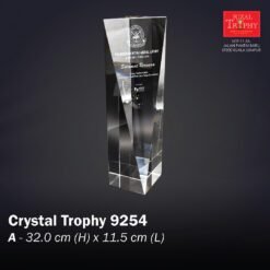 Crystal Trophy 9254