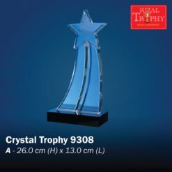 Crystal Trophy 9308
