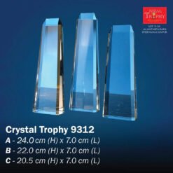 Crystal Trophy 9312