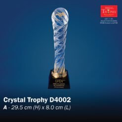 Crystal Trophy D4002