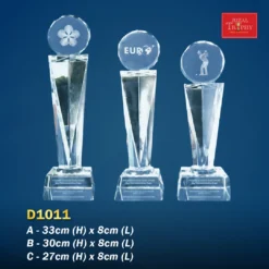 Crystal Trophy D1011