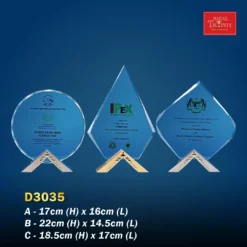 Crystal Award D3035