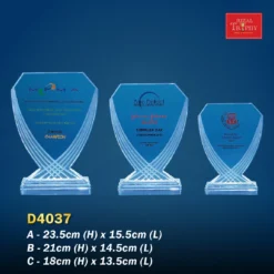 Crystal Award D4037