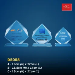 Crystal Award D5058