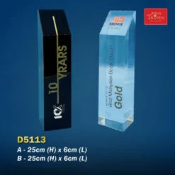 Crystal Trophy D5113