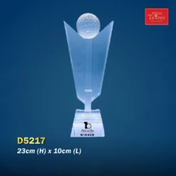Crystal Trophy D5217