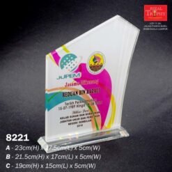MEDIUM CRYSTAL AWARD (8221)