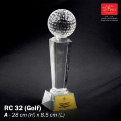 Crystal Trophy RC32-GOLF