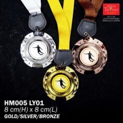PLASTIC MEDAL READYMADE HM005LY01 (FB)