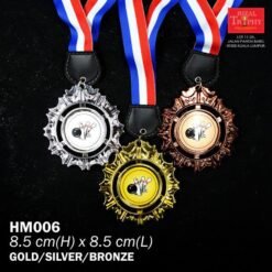 PLASTIC MEDAL READYMADE HM006 (BW)